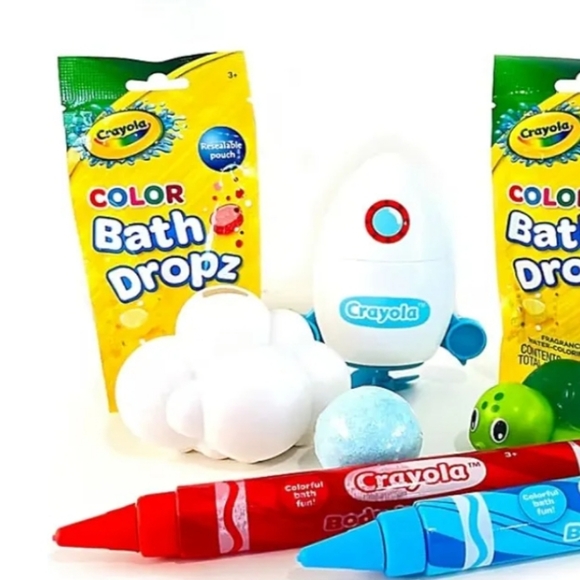 Crayola Bath Tub Doodles Jumbo Bath Time Play Set - Picture 5 of 7